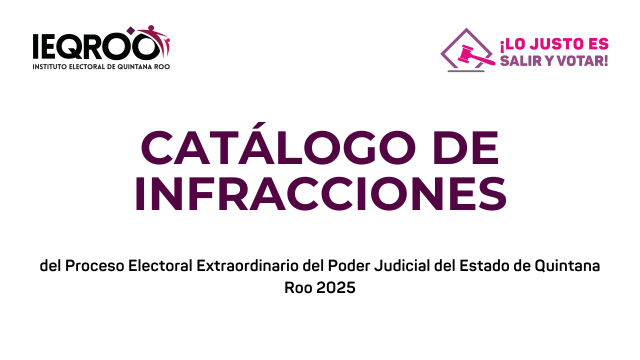 Catalogo de infracciones PEEPJ2025