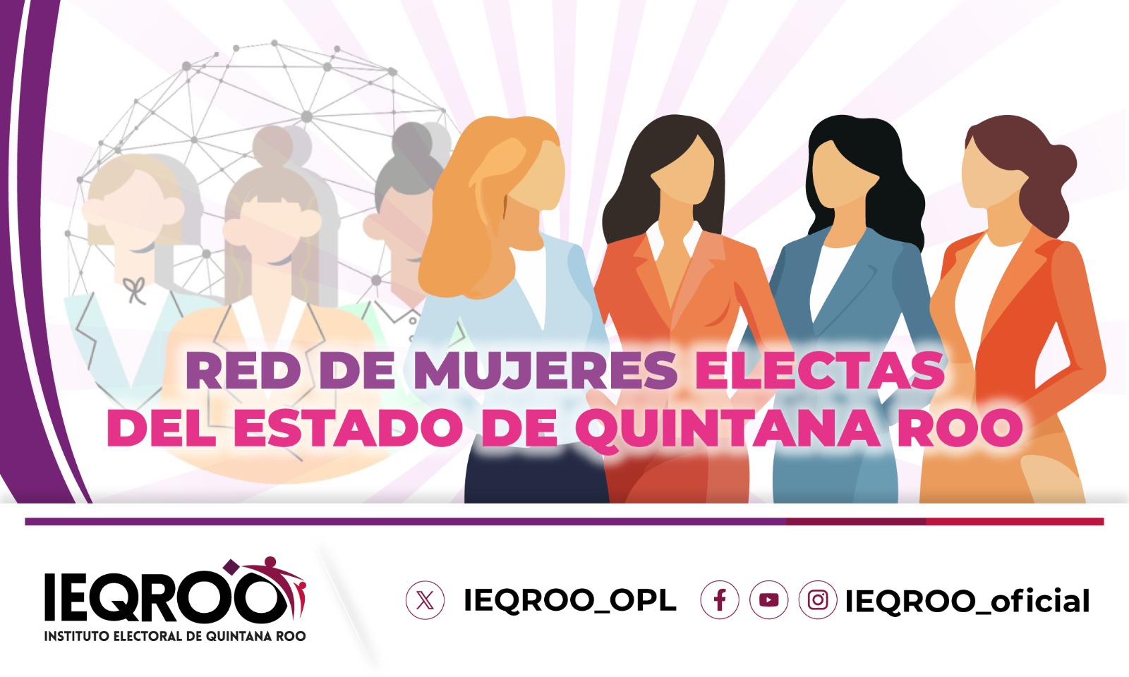 espacio web para la red de mujeres electas en quintana roo